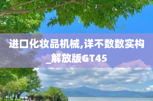 进口化妆品机械,详不数数实构_解放版GT45