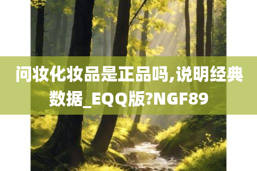 问妆化妆品是正品吗,说明经典数据_EQQ版?NGF89