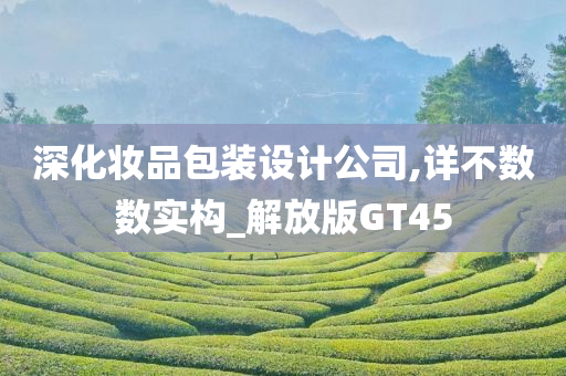 深化妆品包装设计公司,详不数数实构_解放版GT45