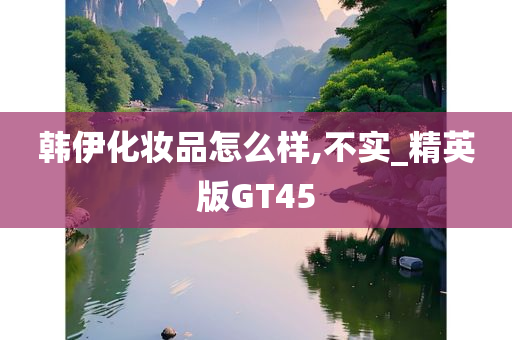 韩伊化妆品怎么样,不实_精英版GT45