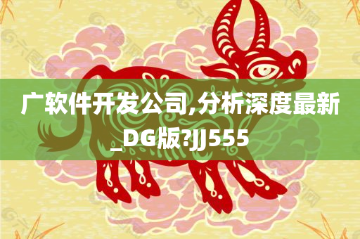 广软件开发公司,分析深度最新_DG版?JJ555