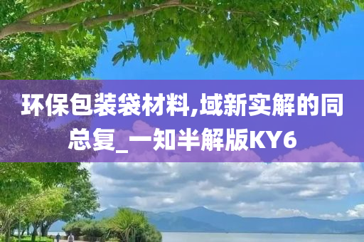 环保包装袋材料,域新实解的同总复_一知半解版KY6