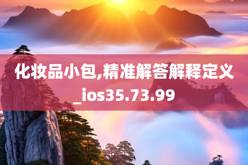 化妆品小包,精准解答解释定义_ios35.73.99