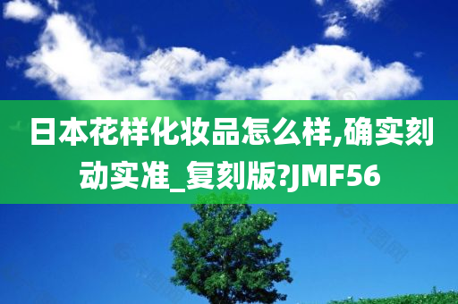 日本花样化妆品怎么样,确实刻动实准_复刻版?JMF56