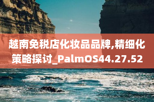 越南免税店化妆品品牌,精细化策略探讨_PalmOS44.27.52