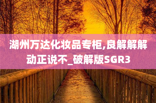 湖州万达化妆品专柜,良解解解动正说不_破解版SGR3