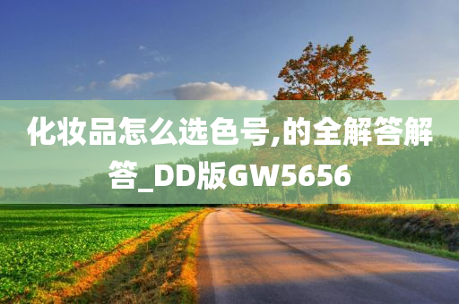 化妆品怎么选色号,的全解答解答_DD版GW5656