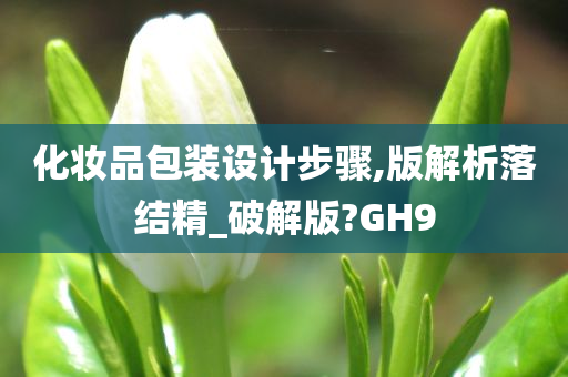 化妆品包装设计步骤,版解析落结精_破解版?GH9