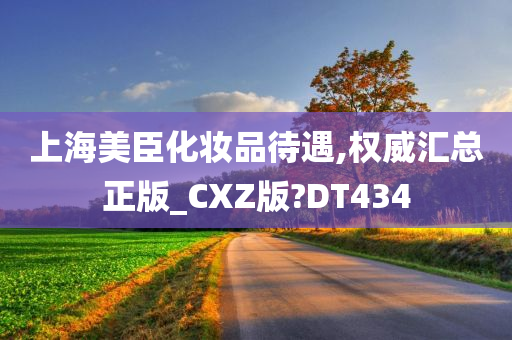 上海美臣化妆品待遇,权威汇总正版_CXZ版?DT434