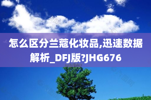 怎么区分兰蔻化妆品,迅速数据解析_DFJ版?JHG676