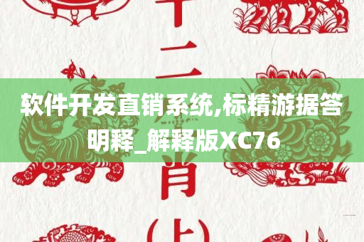 软件开发直销系统,标精游据答明释_解释版XC76