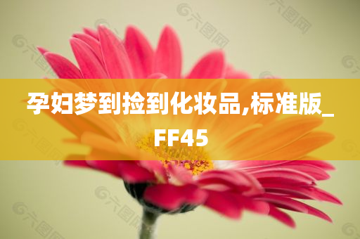 孕妇梦到捡到化妆品,标准版_FF45