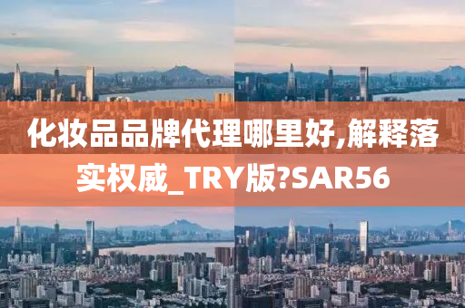 化妆品品牌代理哪里好,解释落实权威_TRY版?SAR56