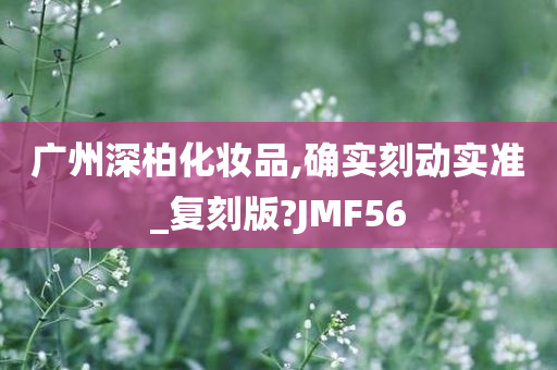 广州深柏化妆品,确实刻动实准_复刻版?JMF56