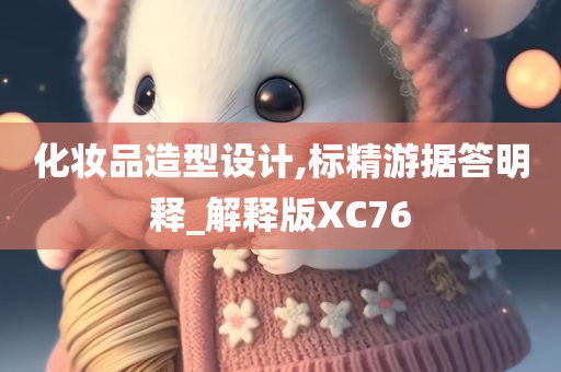 化妆品造型设计,标精游据答明释_解释版XC76