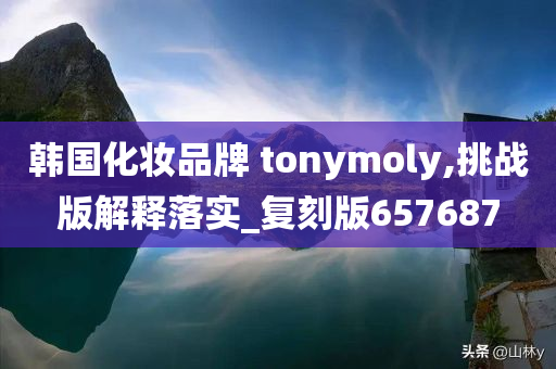 韩国化妆品牌 tonymoly,挑战版解释落实_复刻版657687