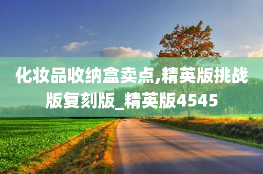 化妆品收纳盒卖点,精英版挑战版复刻版_精英版4545