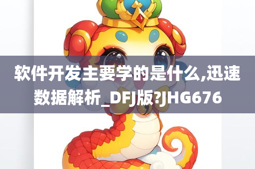 软件开发主要学的是什么,迅速数据解析_DFJ版?JHG676