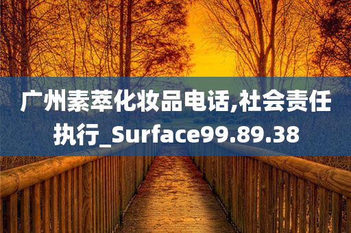 广州素萃化妆品电话,社会责任执行_Surface99.89.38