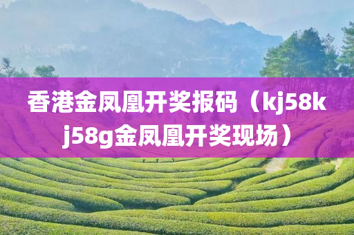 香港金凤凰开奖报码（kj58kj58g金凤凰开奖现场）