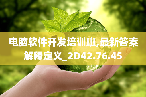 电脑软件开发培训班,最新答案解释定义_2D42.76.45