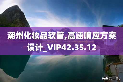 潮州化妆品软管,高速响应方案设计_VIP42.35.12