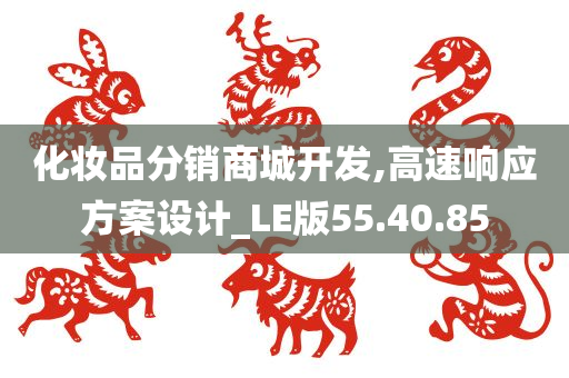 化妆品分销商城开发,高速响应方案设计_LE版55.40.85