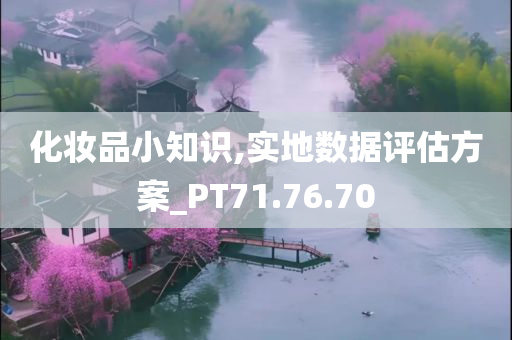 化妆品小知识,实地数据评估方案_PT71.76.70