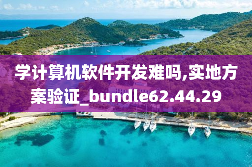 学计算机软件开发难吗,实地方案验证_bundle62.44.29