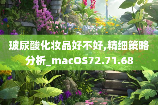 玻尿酸化妆品好不好,精细策略分析_macOS72.71.68