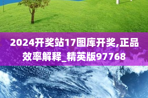 2024开奖站17图库开奖,正品效率解释_精英版97768