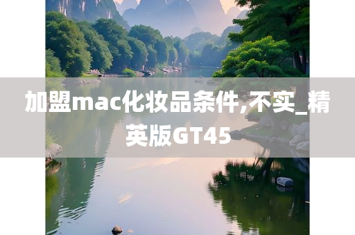 加盟mac化妆品条件,不实_精英版GT45