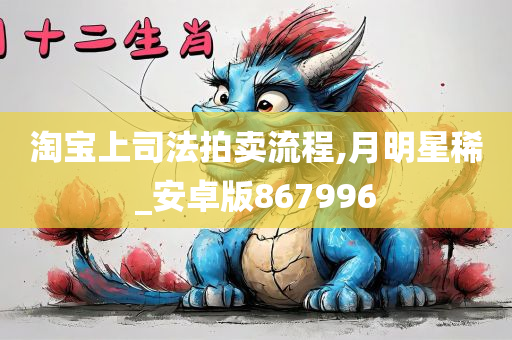 淘宝上司法拍卖流程,月明星稀_安卓版867996