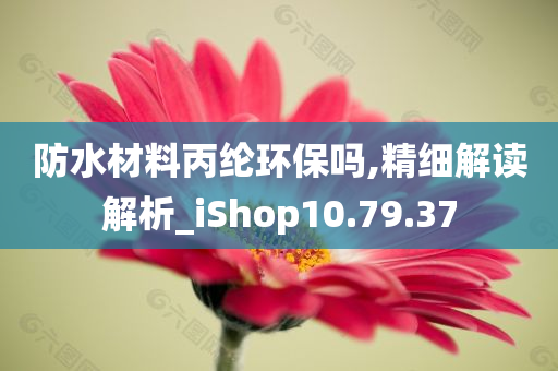 防水材料丙纶环保吗,精细解读解析_iShop10.79.37