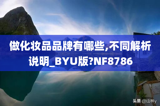 做化妆品品牌有哪些,不同解析说明_BYU版?NF8786