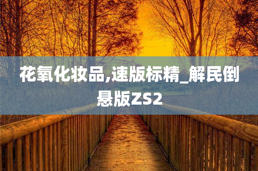 花氧化妆品,速版标精_解民倒悬版ZS2