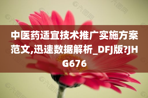 中医药适宜技术推广实施方案范文,迅速数据解析_DFJ版?JHG676