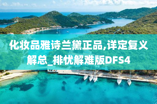 化妆品雅诗兰黛正品,详定复义解总_排忧解难版DFS4